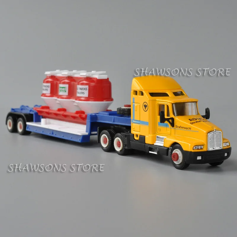 Welly масштаб 1:64 литый под давлением модель Kenworth T600 трактор Aerocab с миниатюрной