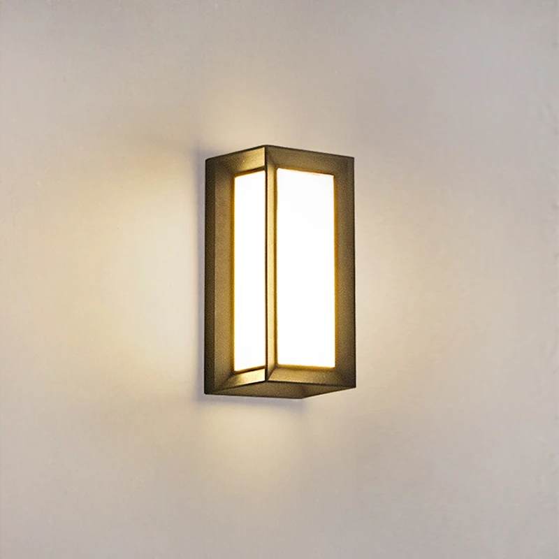 

Уличный настенный светильник, светодиодный настенный светильник с датчиком движения, настенный светильник, декоративные водонепроницаемы...