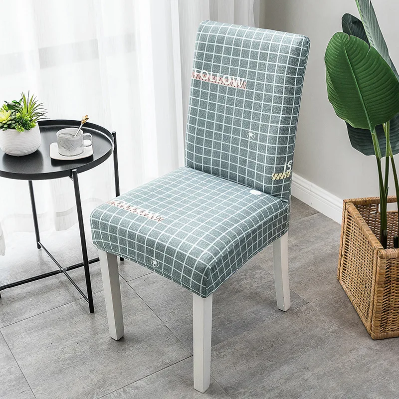 Чехлы на стулья для столовой мягкие эластичные чехлы дома кухни современный