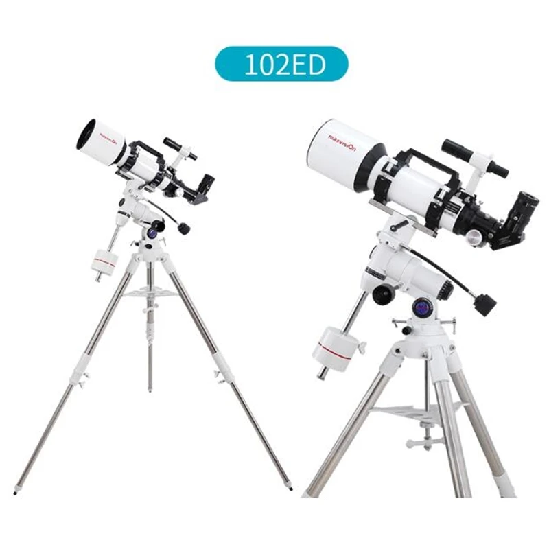Maxvision 102/700 мм двухскоростной ED астрономический телескоп с немецким