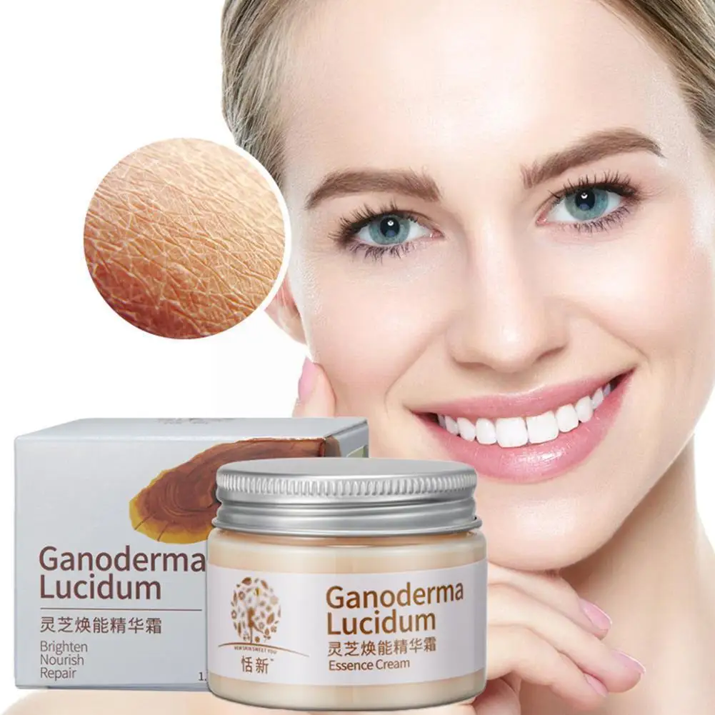 Увлажняющий осенне-зимний отбеливающий крем Ganoderma Lucidum для лица | Красота и