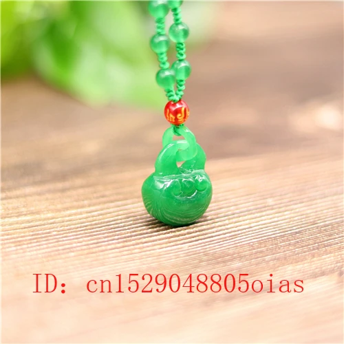 Натуральный Зеленый Изумрудный нефритовый яблоко кулон бусины ожерелье