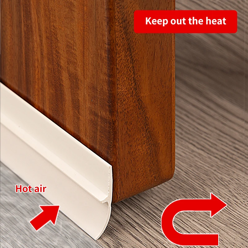 Силиконовая полоса уплотнение для стеклянных дверей и окон звукоизоляционная