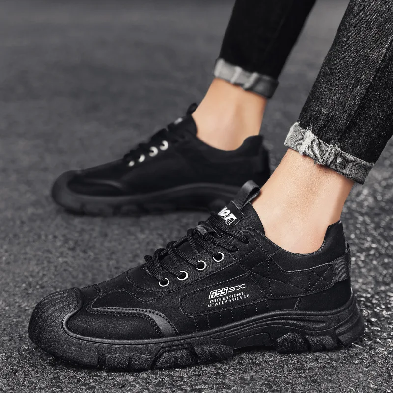 

Four Seasons Fashion Shoes Men's Comfortable Wear-Resistant Work Shoes Autumn and Winter New Sports Casual Men's Shoes