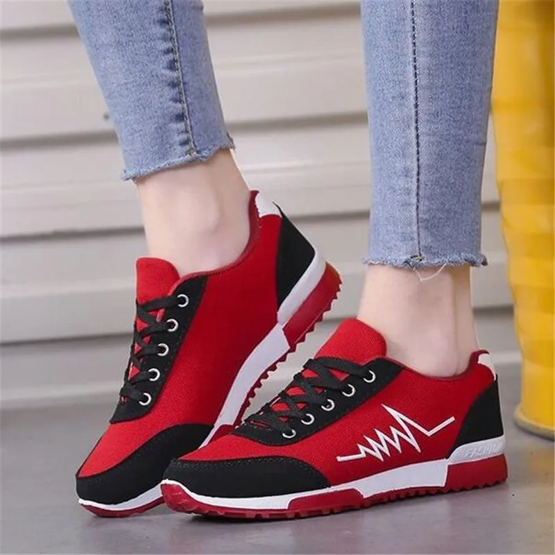 

Women's casual shoes 2021 spring new mesh breathable running women shoes platform sneakers wild fashion sports womens loafers