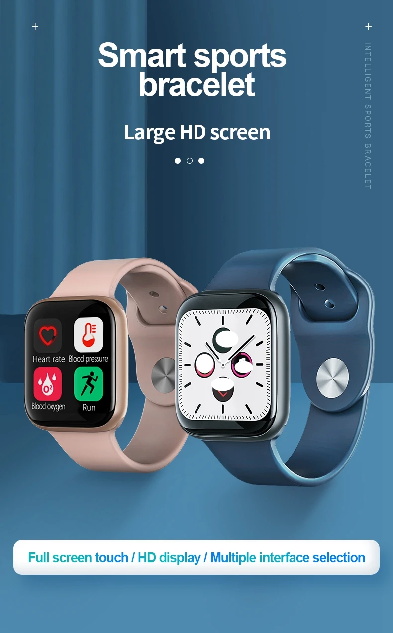 Женские Смарт часы с Bluetooth для Xiaomi Apple Watch мониторинг сердечного ритма кровяного