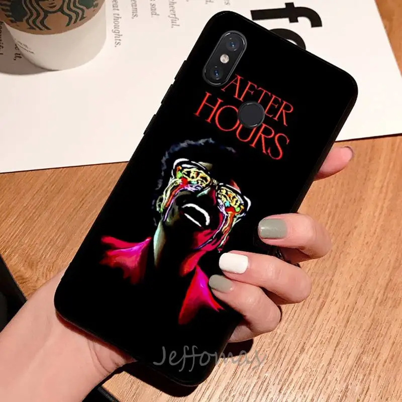 

The Weeknd After Hours famous singer Phone Case For Xiaomi Redmi note 7 8 9 t max3 s 10 pro lite luxury design shell funda