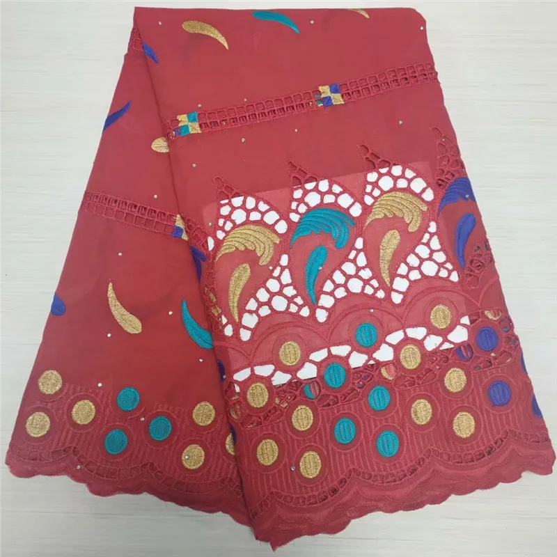 

Swiss Voile Lace In Switzerland African Dry stones Lace Fabric 2021 High Quality 100% Cotton Lace For Party Dress Sewing