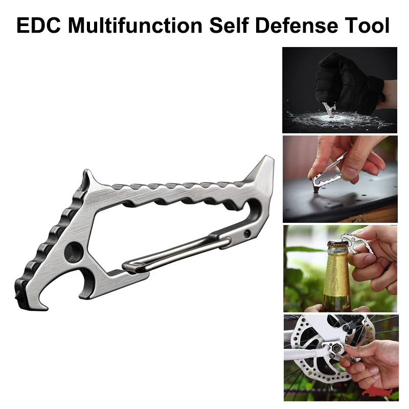Быстроподвесная Пряжка EDC для самообороны дизайн акулы уличная Вольфрамовая