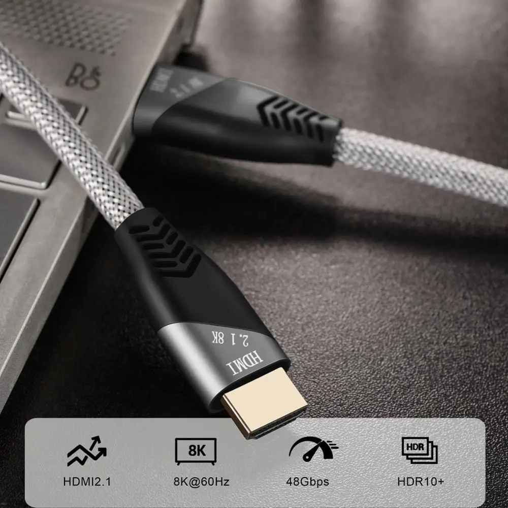 Совместимый с HDMI кабель 2 1 8K/60Hz 4K/120Hz 48Gbps HDCP2.2 для PS4 сплиттер переключатель коробка