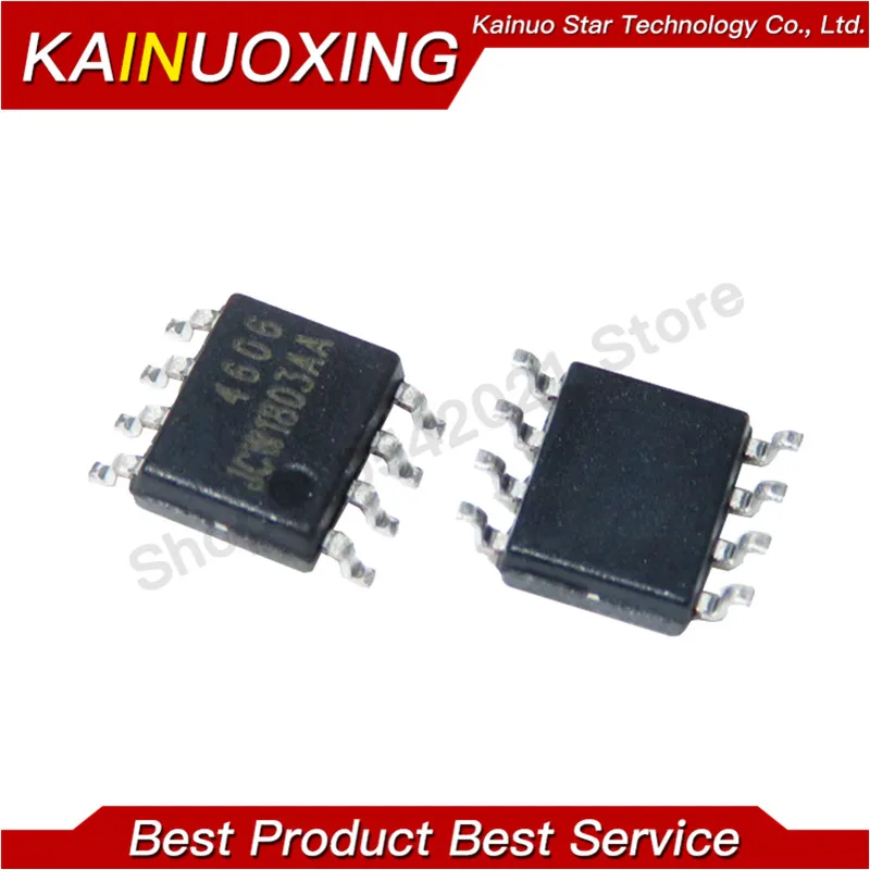 10 шт. AO4606 SOP8 4606 SOP A04606 SMD MOSFET новый и|Интегральные схемы| |