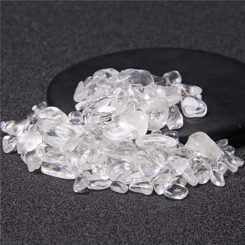 Незавершенного 20 г 50 100 Нерегулярные натуральный прозрачный кварцевый чипы