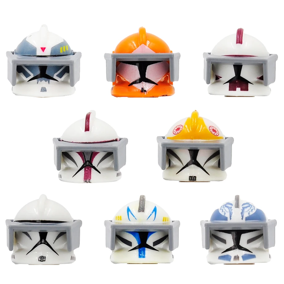 Одна продажа научная фантастика SW фигурка головы PG8002 армейский военный солдат