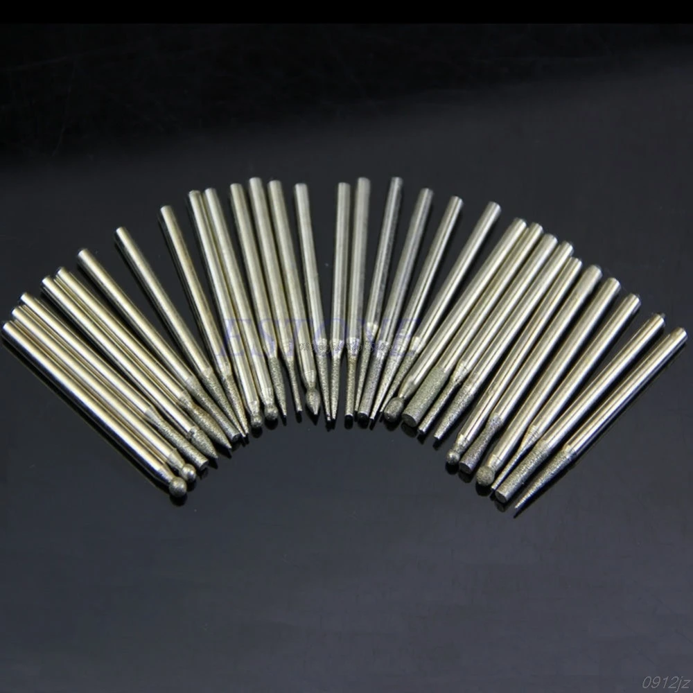 Набор алмазных сверл 30 шт. для гравировки карты набор инструментов шлифования |