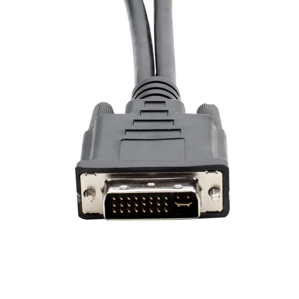 DVI-I DVI 24 + 5 Pin типа папа к 2 VGA Женский сплиттер монитор видео адаптер кабель Шнур |