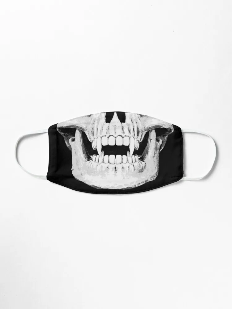 

Funny Vampire Skull Horror Lover Halloween Mouth Covering Washable Reusable Fabric Face Mask with Filter