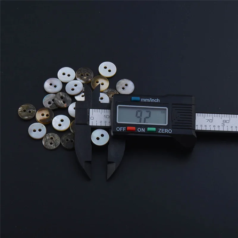 Круглые бусины для Пресноводной раковины KCALOE аксессуары Черные Подвески