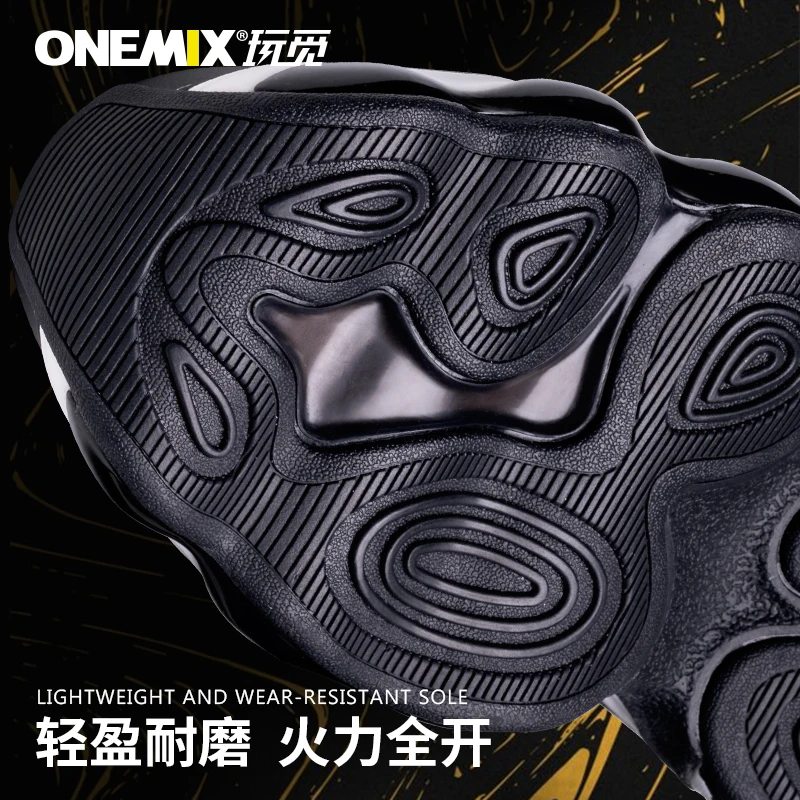 Спортивная обувь ONEMIX с воздушной подушкой Мужские дышащие сетчатые легкие