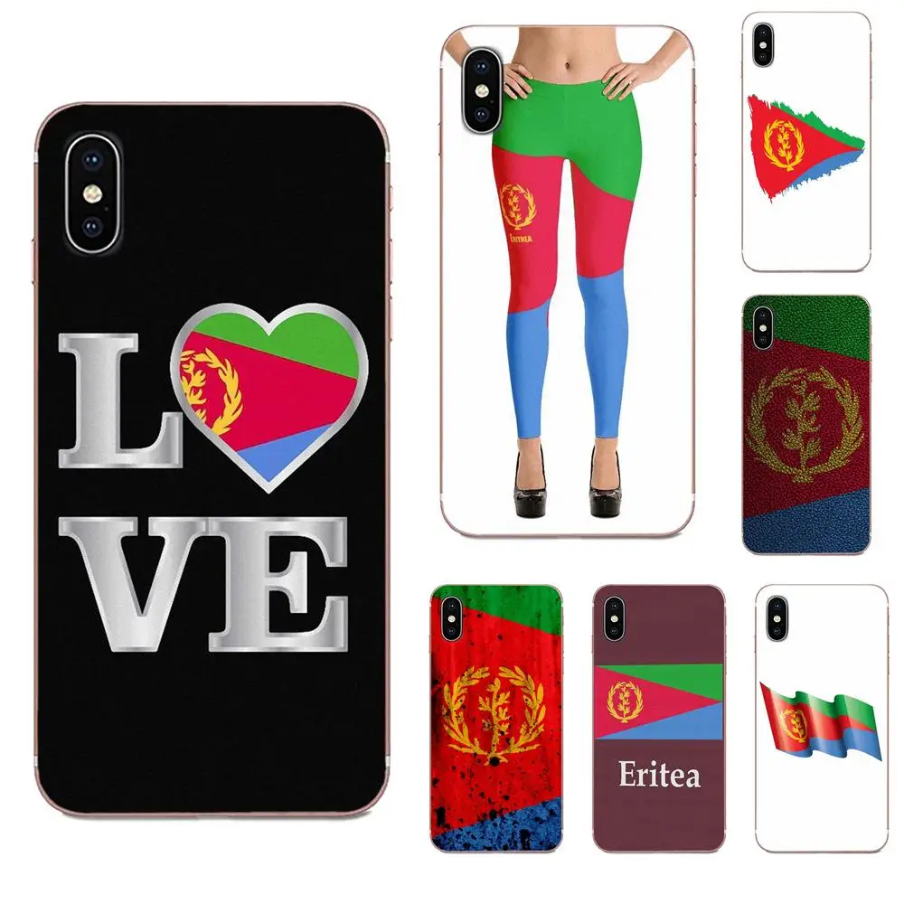 Для задней панели чехол противоударный Эритрея баннер флаг для htc Desire 530 626 628 630 816