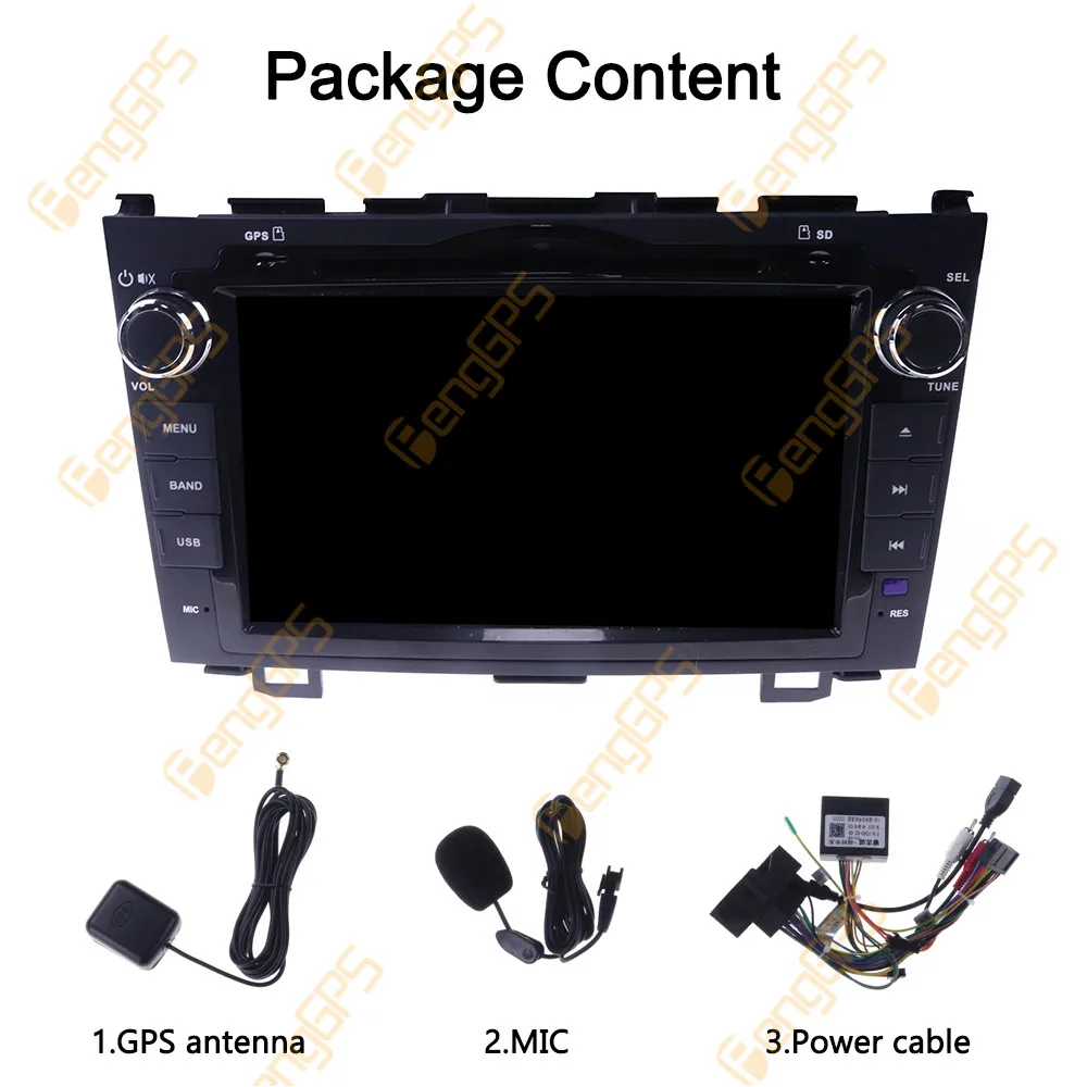 DSP IPS экран Android 10 автомобильный DVD для Хонда сrv CR V 2006 2011 GPS навигации радио