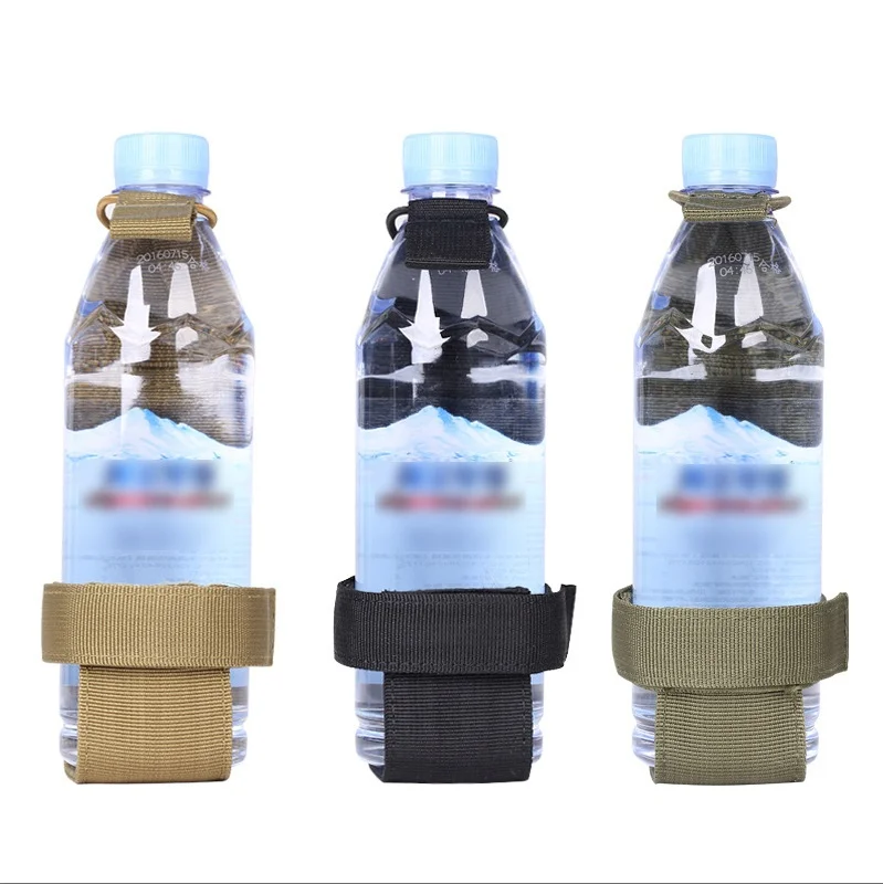 

Military Tactical Molle Water Bottle Holder Canteen Kettle Belt Carrier Pouch Outdoor Travel Hiking Camping Hunting Water Bag