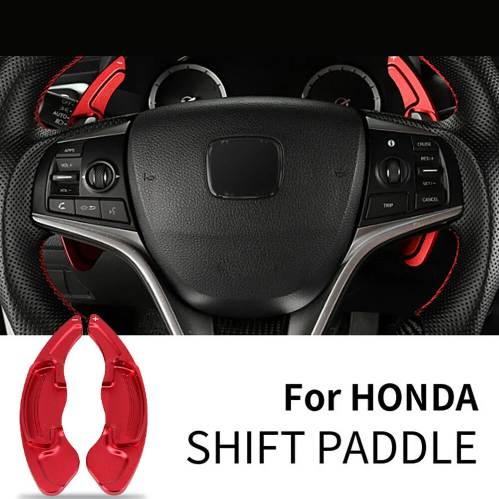 

2PCS Steering Wheel Paddle Accessory Aluminum Car Extension Replacement