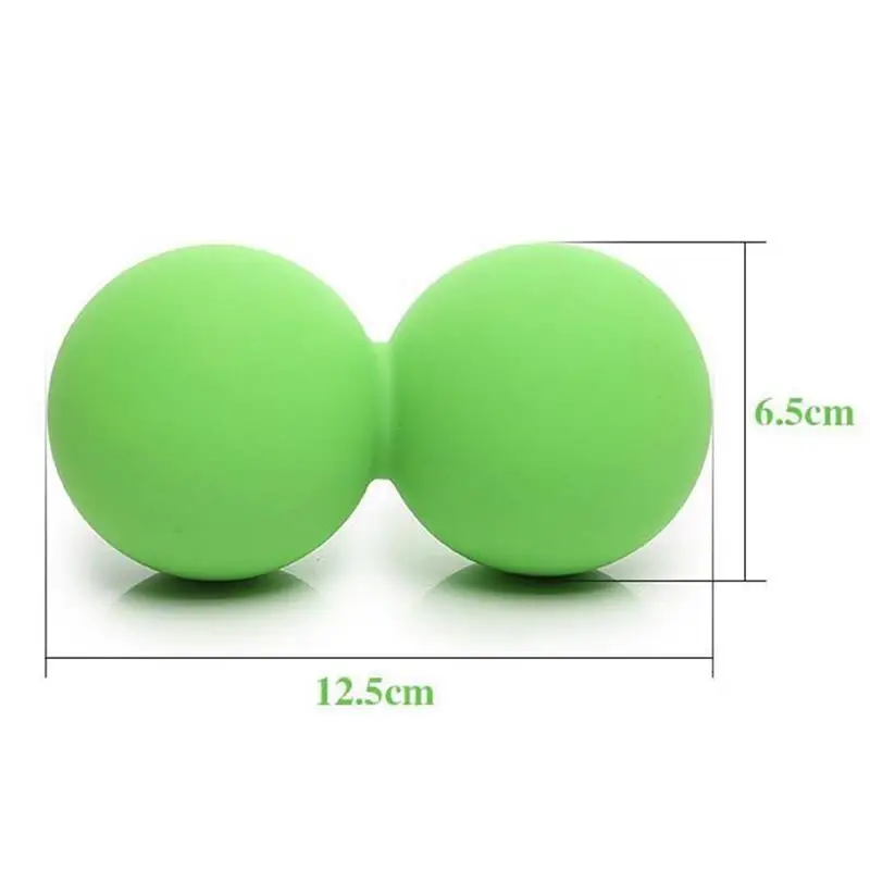 

Peanut Massage Ball Double Lacrosse Massage Ball Cervical And Waist Massage Deep Muscle Relaxation Ball Gym Fitness Massage Tool