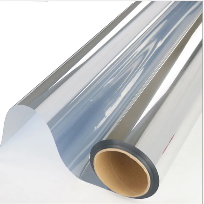 

Customized Size Silver Thermal Insulation Window Film Vinyl Stickers Solar Reflective Drop-Shipping One Way Mirror Glass Sticker