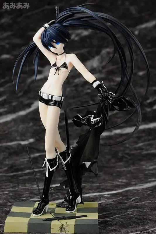 Аниме black rock shooter figma blade версия подвижная фигурка модель сексуальная кукла 24 см