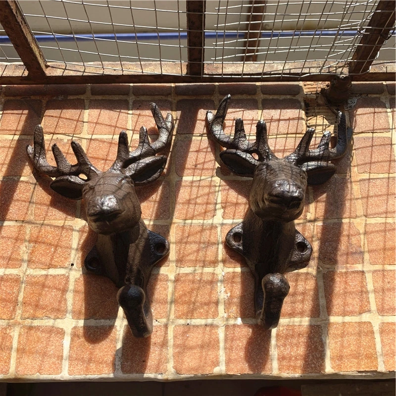 Винтажная ржавая Железная Ткань LCH крючок для шкафа фурнитура двери матовые