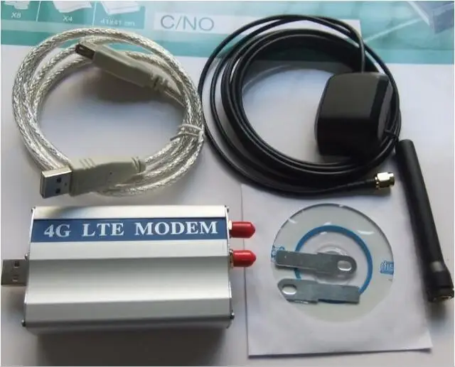 

Wireless USB/RS232 4G LTE MODEM SIM7600CE