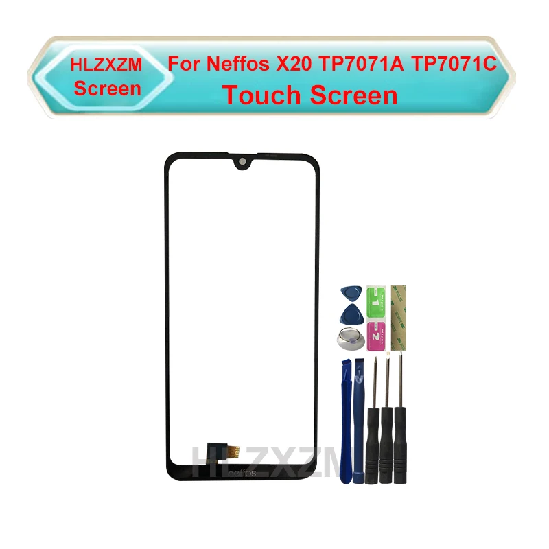 

Сенсорный экран для TP-Link Neffos X20 TP7071A TP7071C, 6,26 дюйма, без ЖК-дисплея, дигитайзер, Замена с инструментами