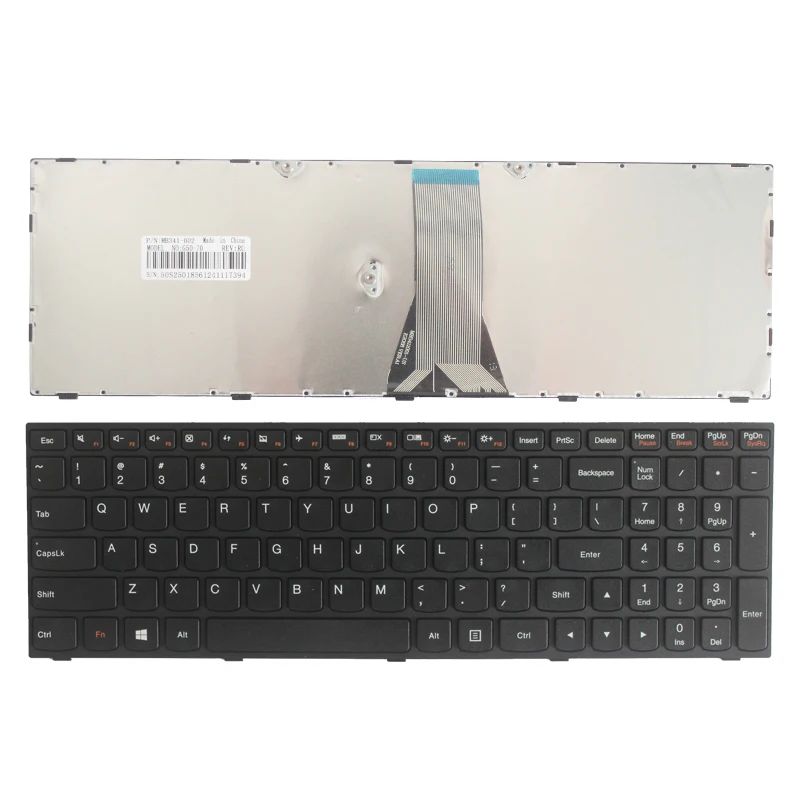 Новая клавиатура для ноутбука США Lenovo flex 2 15 15d US черный|laptop keyboard|keyboard for laptoplenovo