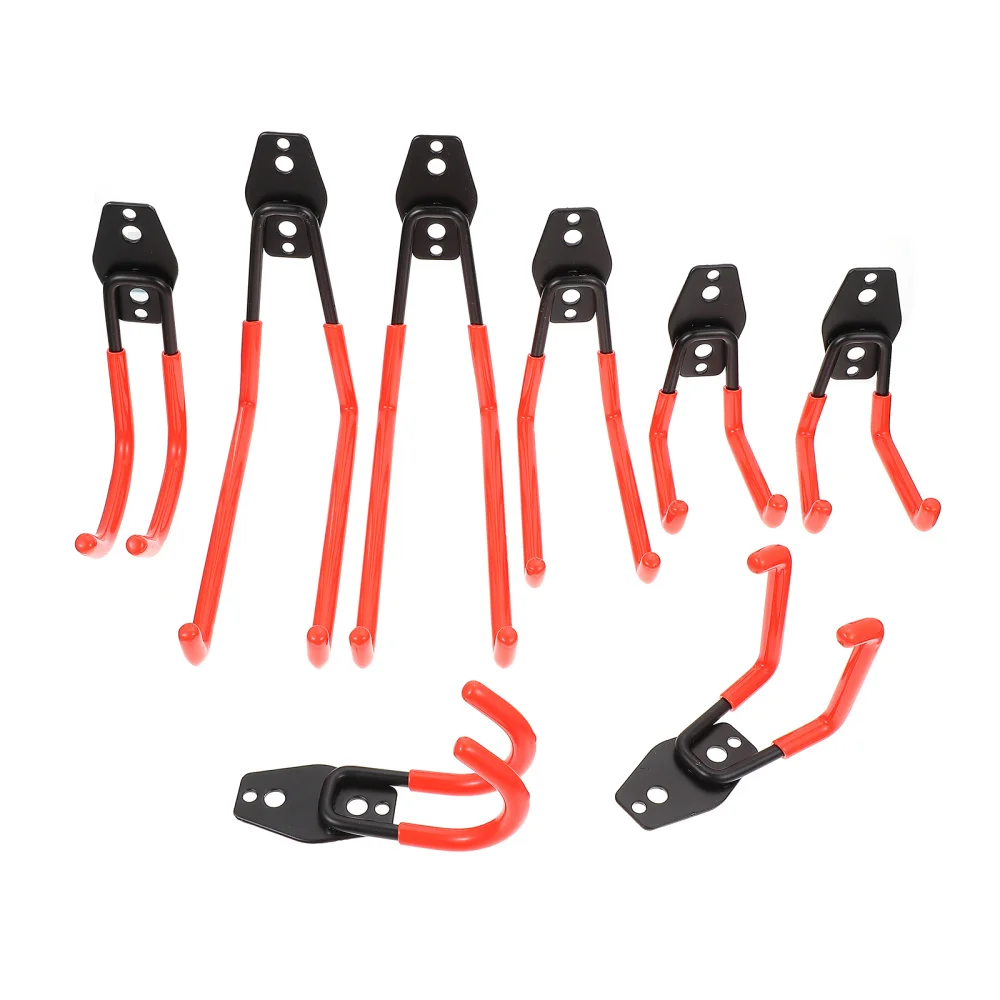 8 шт. настенные крючки для гаража|Крючки и направляющие| |