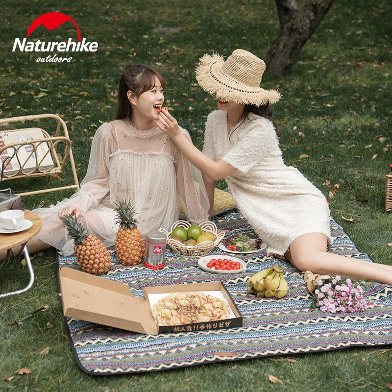 

Naturehike Three-layer Thicken Moisture-proof Heat Insulation Camping Picnic Mat Nordic Style Outdoor Portable Tour Mat Tent Mat