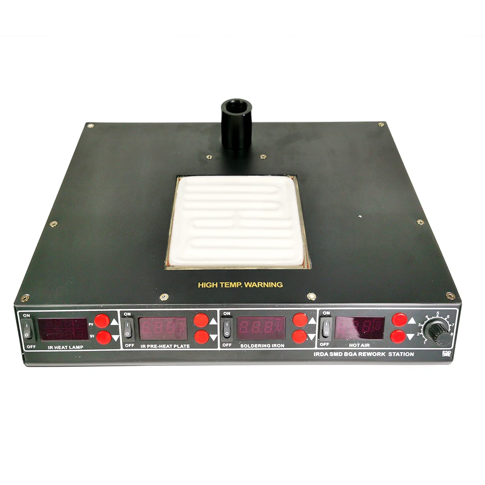 Многофункциональная инфракрасная станция для распайки горячим воздухом
