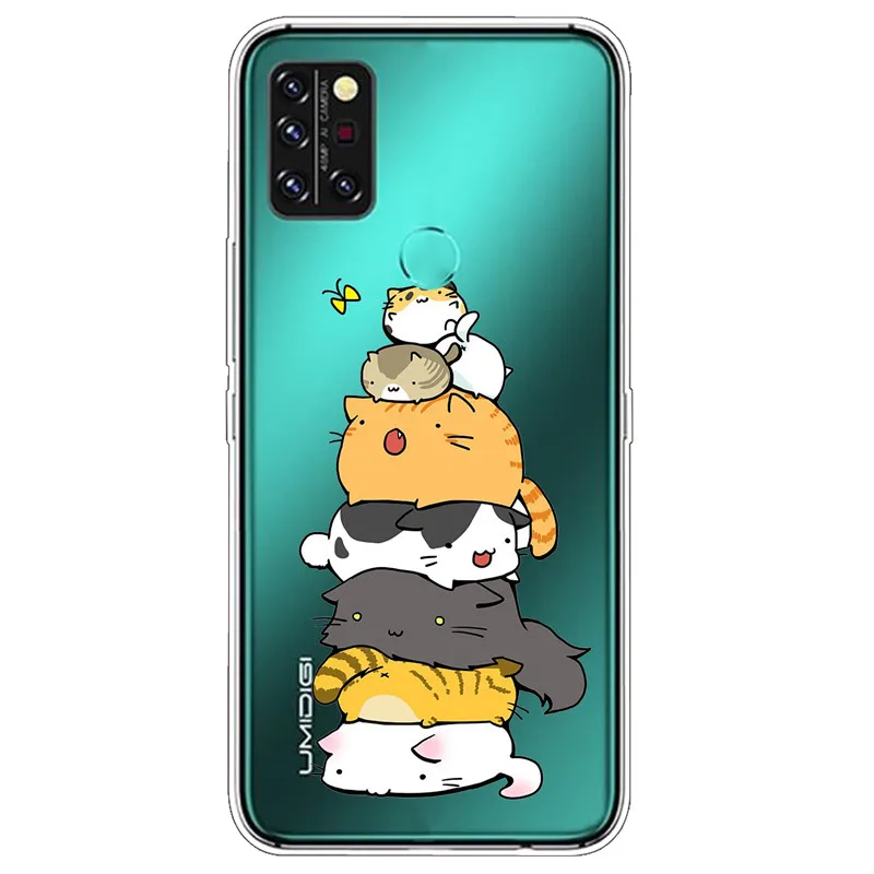 for umidigi a7 pro case soft clear tpu back cover for umidigi a7 pro a7pro phone cases silicone transparent bumper for a 7 pro free global shipping