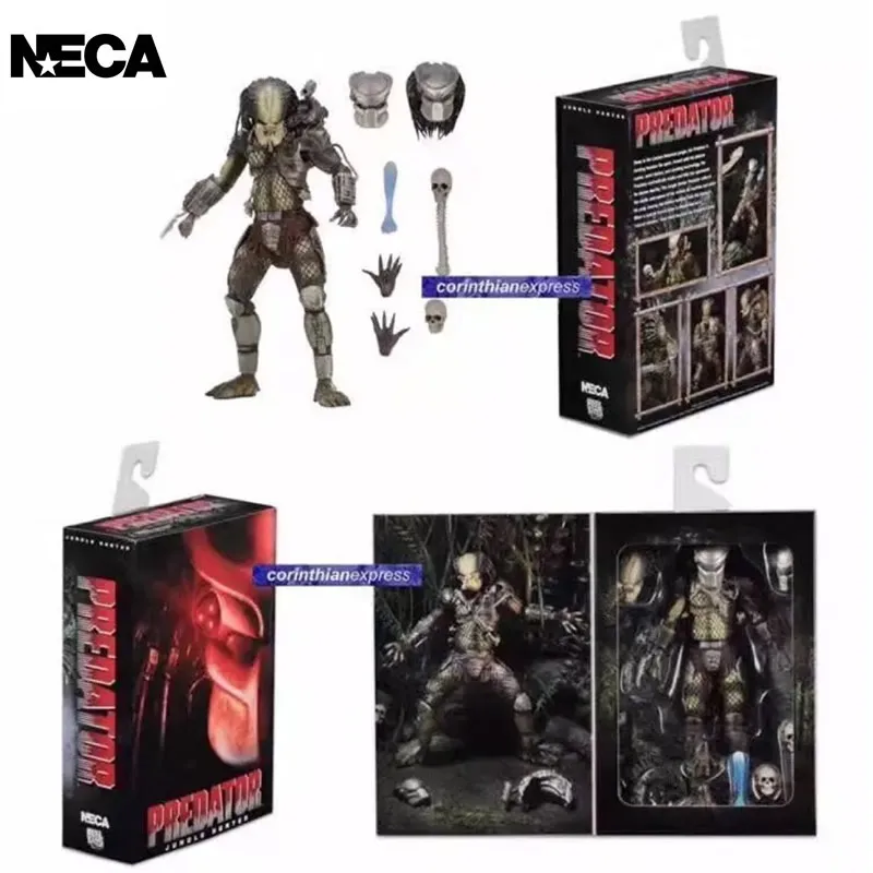 

Фигурка хищника NECA P1 Jungle Hunter 2,0 Ultimate Deluxe Edition, 7 дюймов, шарнирная подвижная модель, кукла, игрушка, забавный подарок