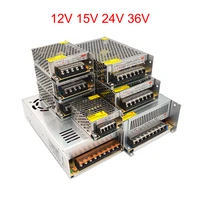 power supply 12v 15v 24v 36v transformer 220v to 12v 24 volt adapter 1a 2a 3a 5a 10a 20a power adaptor 24v source for led strip