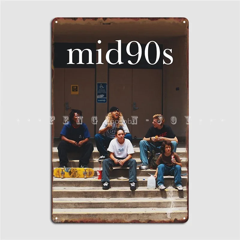 

Металлический знак из фильма Mid 90s, Клубная вечеринка, кинотеатр, ретро роспись, оловянный плакат