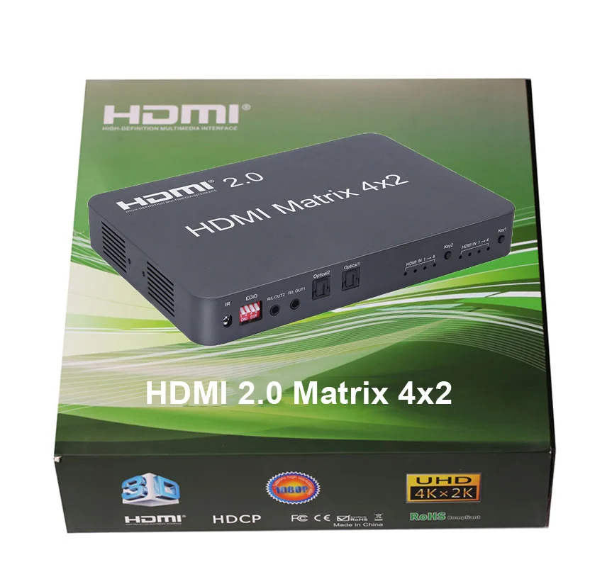 

4K 60 HDMI 2,0 4X2 2x2 1080P PS4 PS5 DVD 4 2