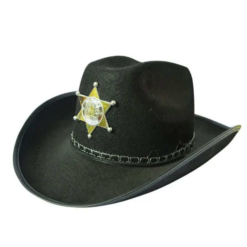 Товары для Хэллоуина на Рождество ковбойская шляпа в западном стиле выпускного