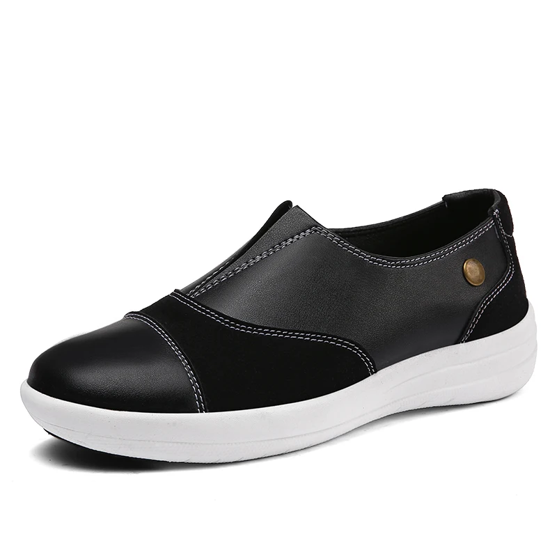 Новинка 2019 года модная женская повседневная обувь удобные слипоны из