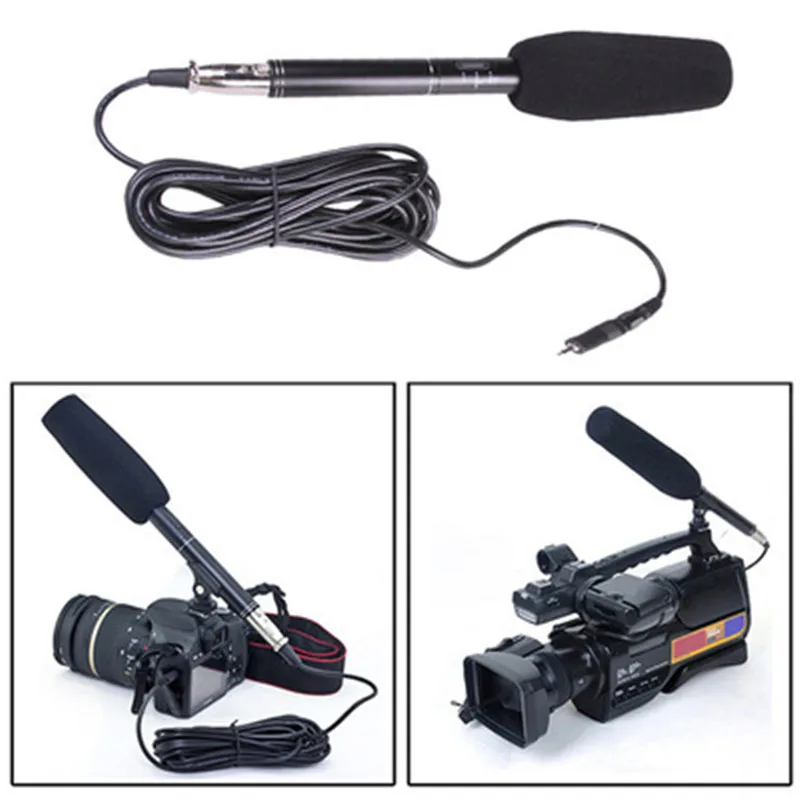 Микрофон для видеокамеры конференц интервью цифровой зеркальной камеры с