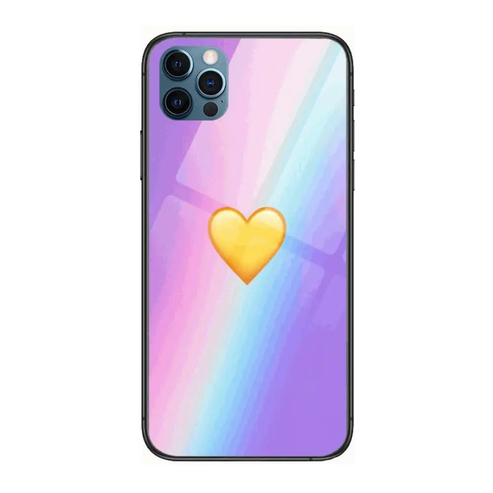 

Cute love pattern Style Phone Case cover For iphone 12 pro max 11 8 7 6 s XR PLUS X XS SE 2020 mini black cell shell