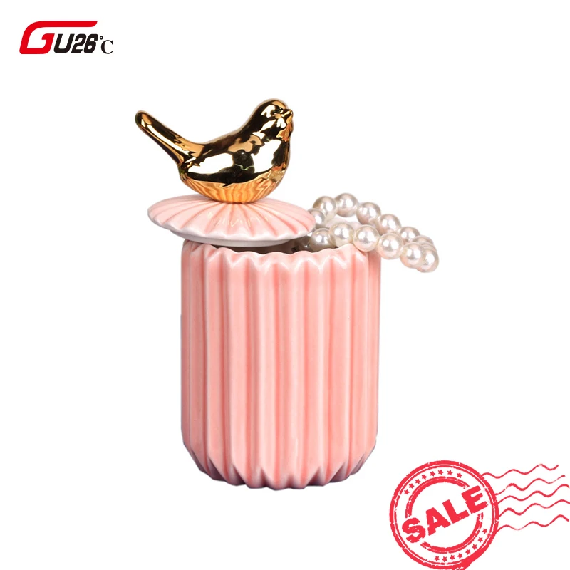 Керамическая емкость для хранения ювелирных изделий органайзер спальни кухни