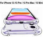 Прозрачный чехол с воздушной подушкой для iPhone 13 2021 12 11 Pro Mini Max XS Max SE 2020 XR X XS 8 7 5 6 Plus, силиконовый чехол из ТПУ с подушкой безопасности
