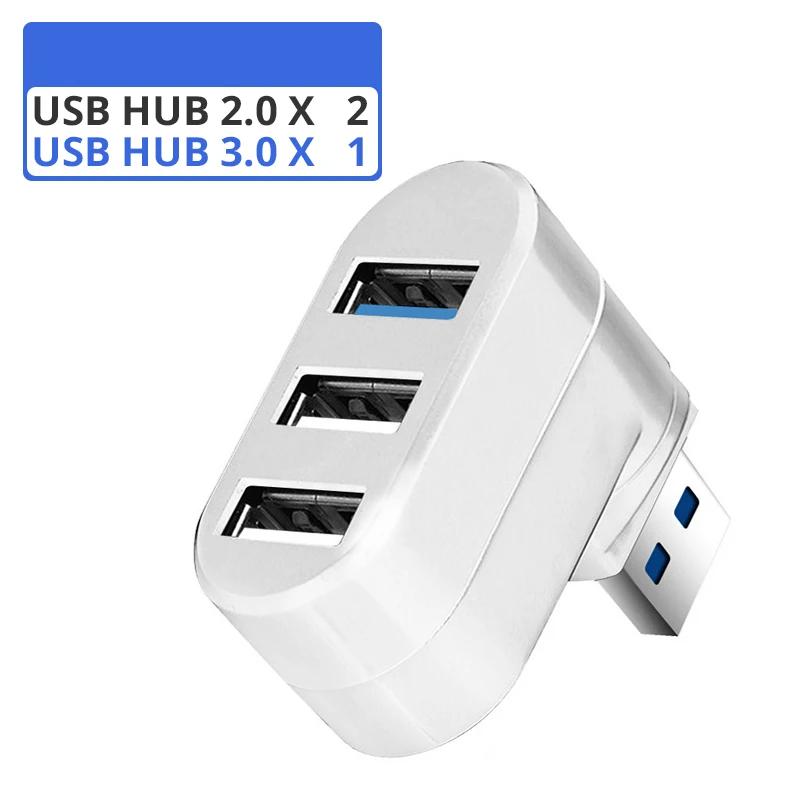 Высокоскоростной Micro Mini 4 порта 2,0 usb-хаб сплиттер адаптер для ноутбука ПК ноутбук приемник периферийные устройства для компьютера аксессуары