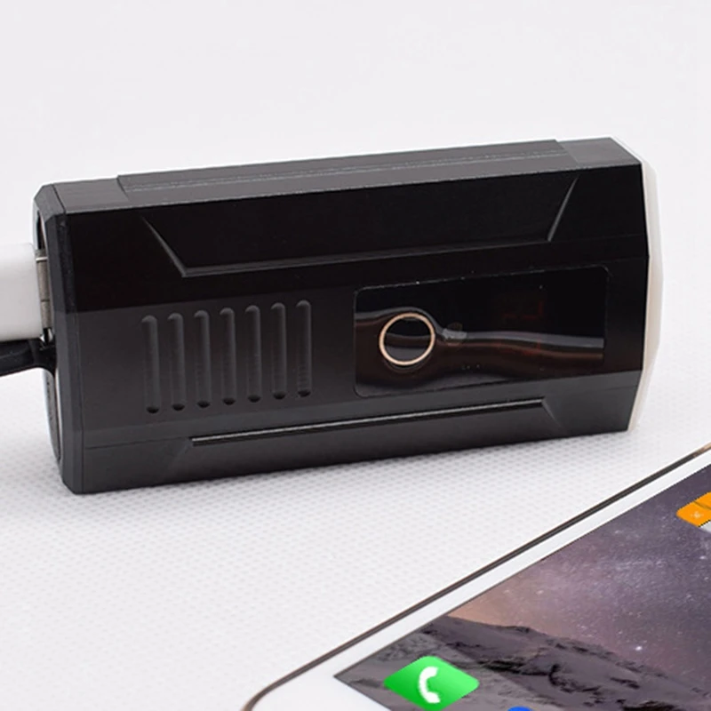 L2 велосипед светодиодный головной светильник USB Перезаряжаемые 5200 мАч