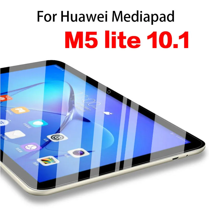 M5 lite 10.1 Закаленное стекло для huawei MediaPad M5 Lite, 10,8 дюймов, настольная Защита экрана для huawei MediaPad M5 8,4 10 10,1 10,8 Pro C5 8,0 - Цвет: M5 lite 10.1